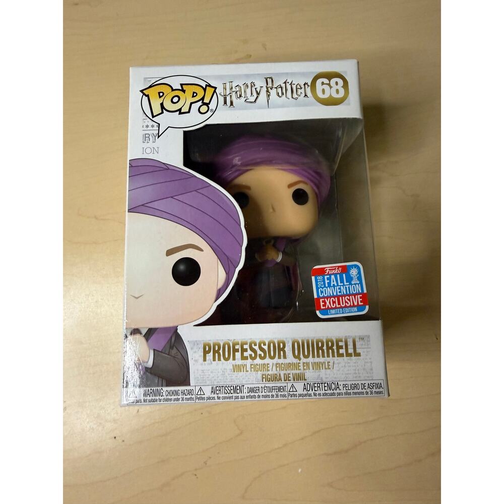 Funko Pop! Harry Potter Professor Quirrell #68 2018 Fall Convention Exclusive